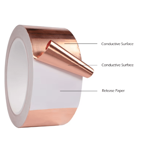 DIY Copper Foil Tape – Double-Sided Conductive EMI Shielding Repair Tape