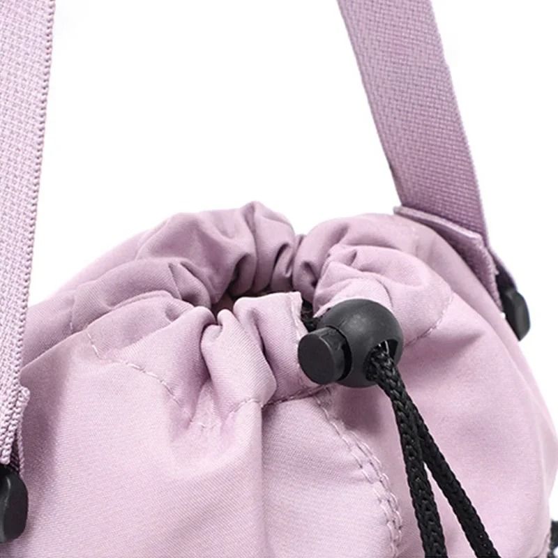Insulated Water Bottle Carrier with Phone Pocket and Adjustable Strap