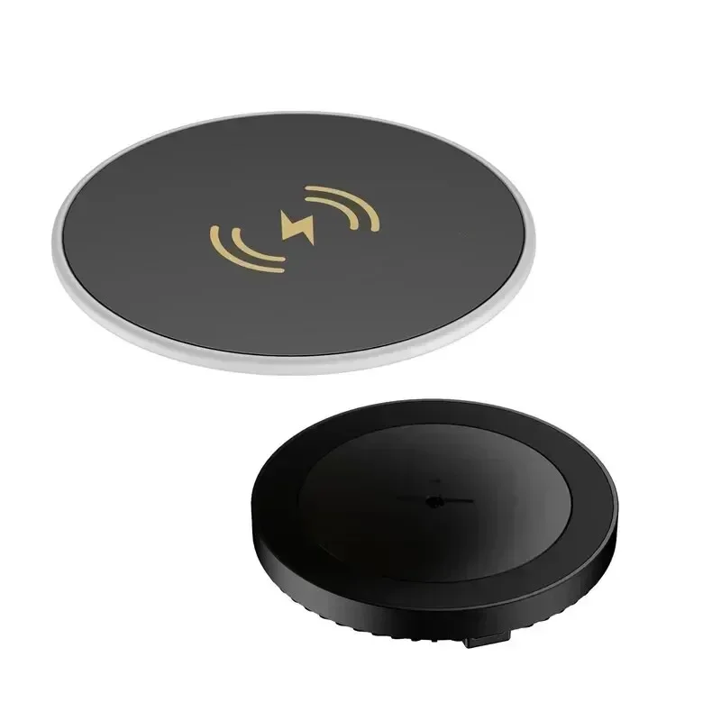 Desktop Wireless Charging Pad, Fast Charging Station for iPhone, Samsung Wireless Phone Charger