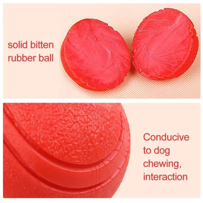 HOOPET Bite Resistant Rubber Dog Ball