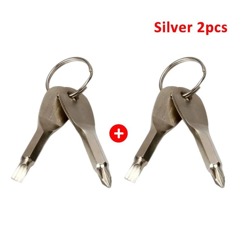 Multifunctional EDC Key Screwdriver | 60mm Self-Defense & Safety Interface