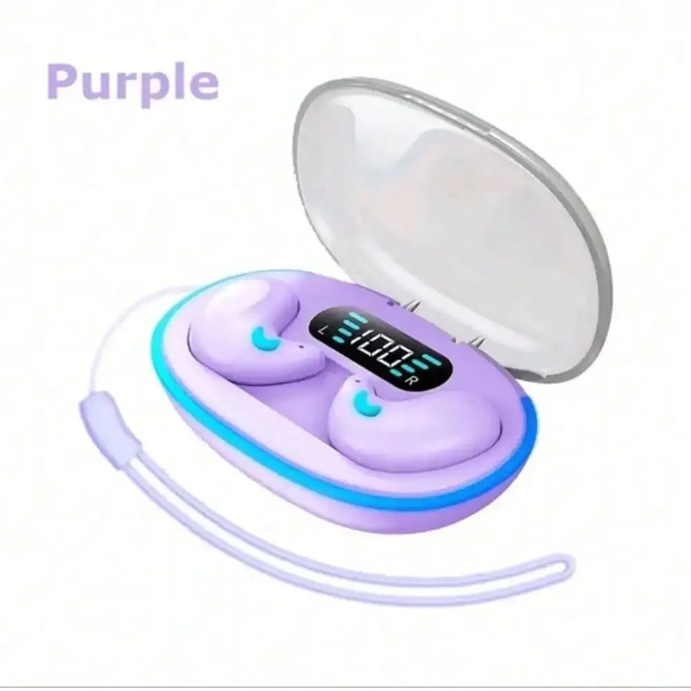 Wireless Sleeping Bluetooth Earbuds with Waterproof Hi-Fi Stereo and Noise Reduction