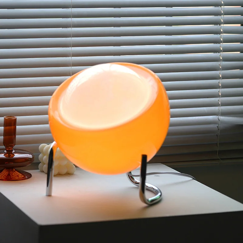 Bauhaus Medieval Indoor Table Lamp, Creative Atmosphere Desk Lamp, Decorative Lighting for Bedside or Living Room