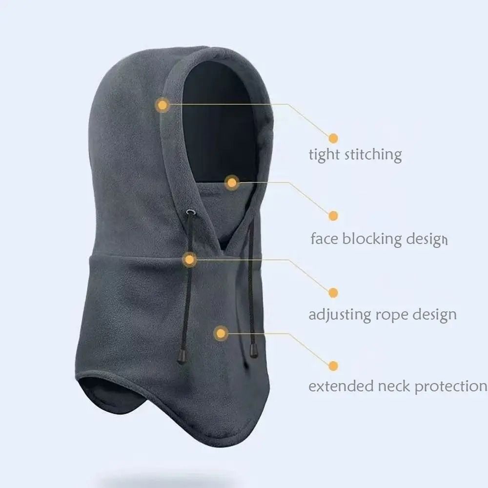 Unisex Polar Fleece Balaclava Windproof Winter Face Mask