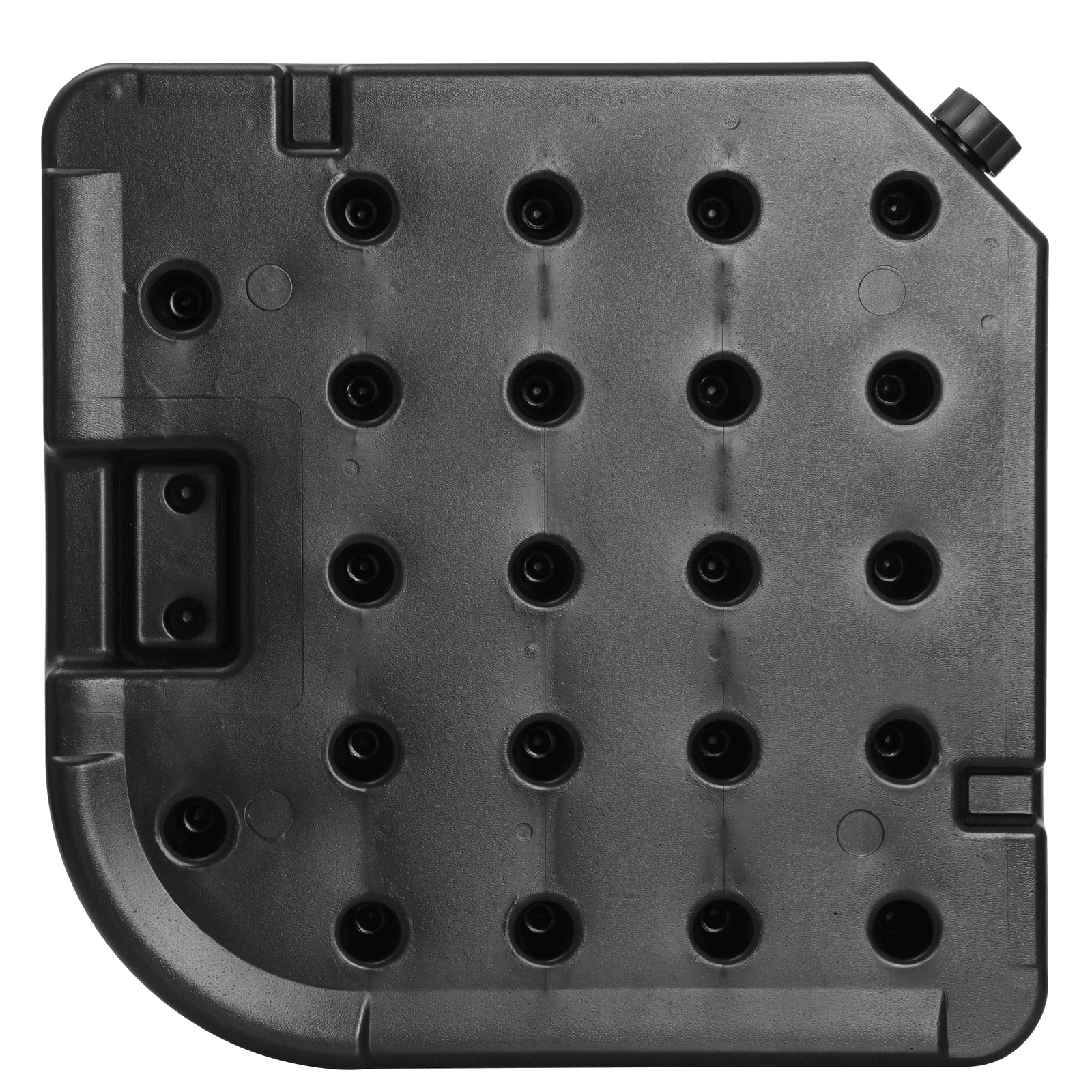 Outdoor Patio Umbrella Stand Base for Offset Cantilever Umbrella, Heavy Duty Square Base for Maximum Stability