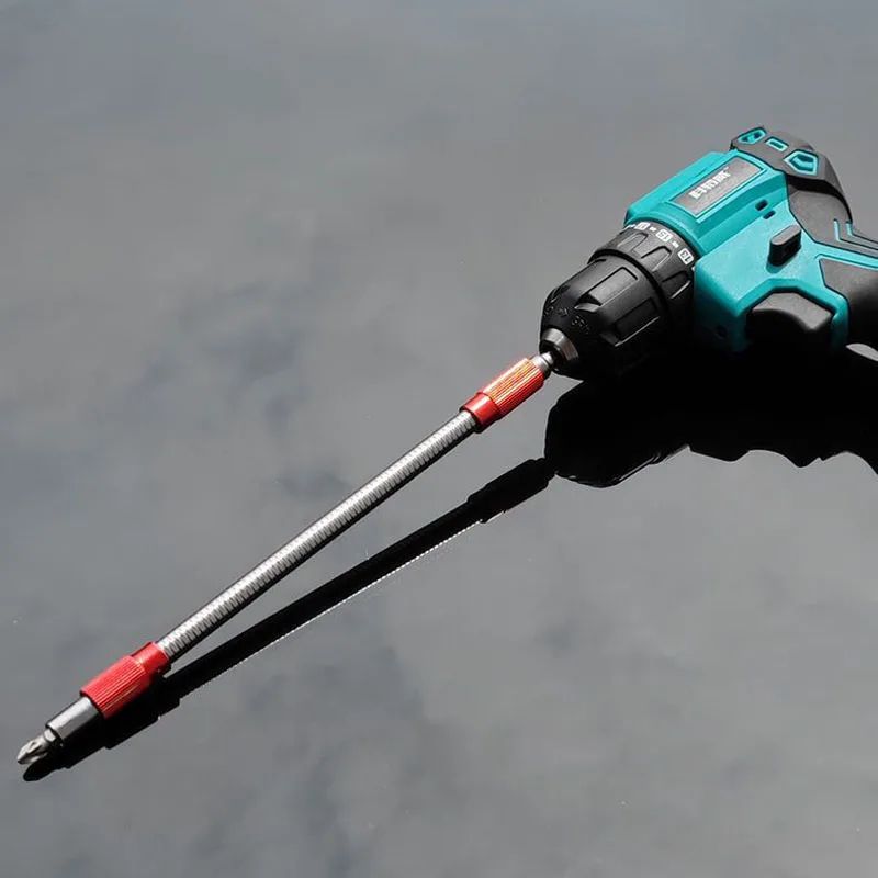 Magnetic Flexible Hex Shank Extension Bit Holder – Universal Screwdriver Bit Extension for Drills