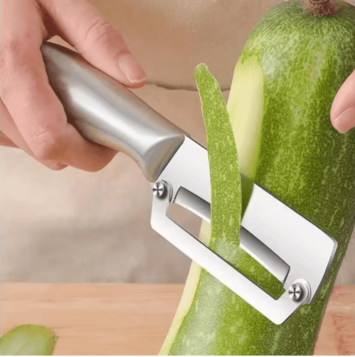 Stainless Steel Double Head Vegetable Peeler Multi Function Kitchen Fruit & Vegetable Peeler