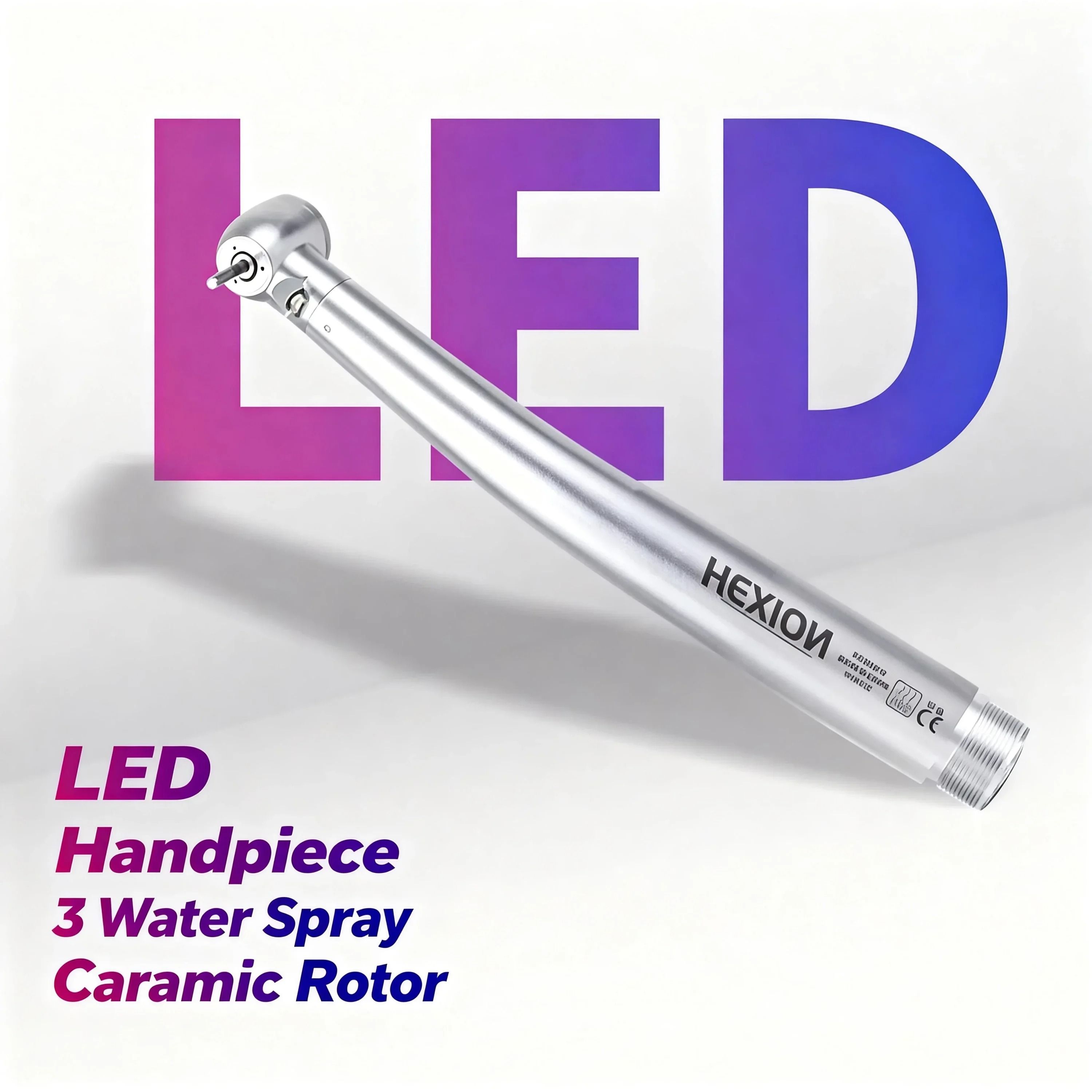 LED High Speed and Low Speed Dental Handpiece Kit
