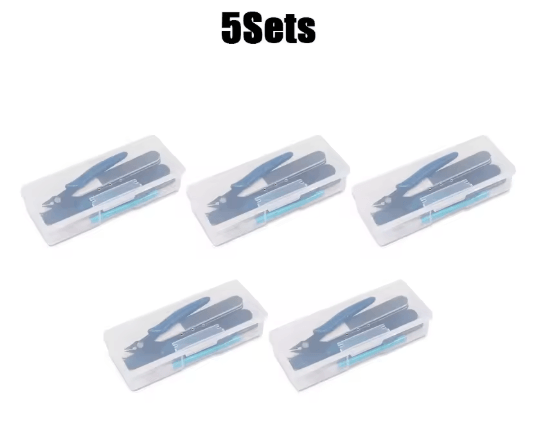 9 Piece Professional Modeling Tool Kit Hobby Building DIY Construction Set