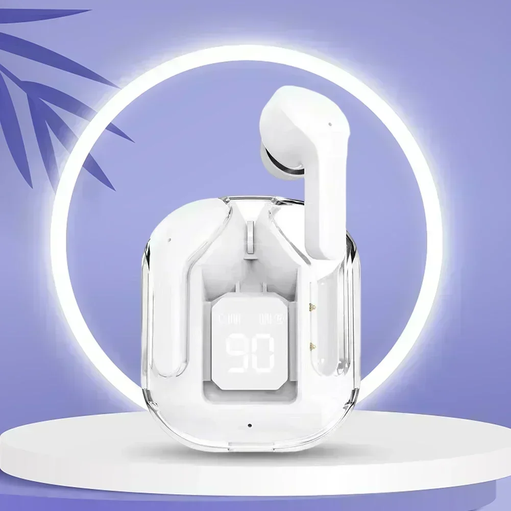 Mini Bluetooth Earbuds with LED Display Charging Case
