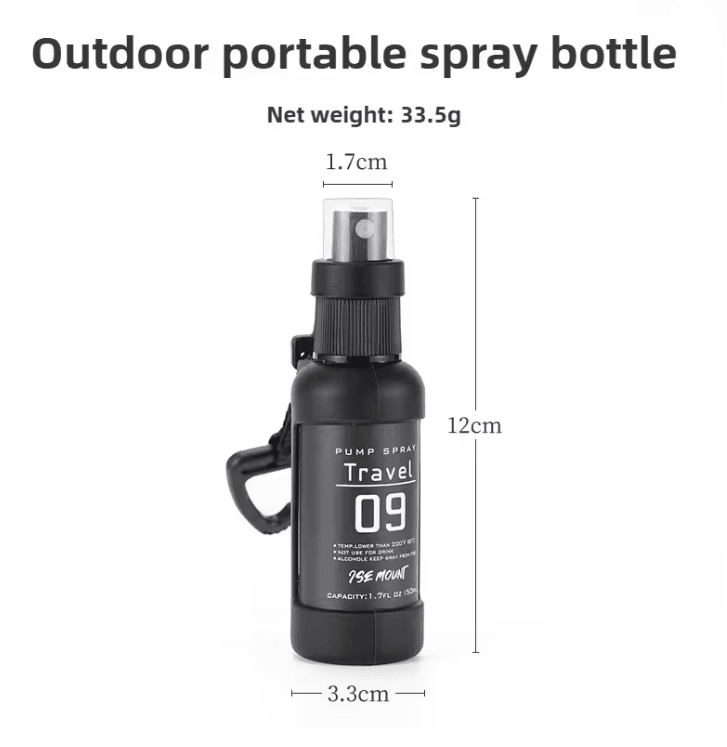 ISE MOUNT Portable Spray Bottle for Mosquito Repellent