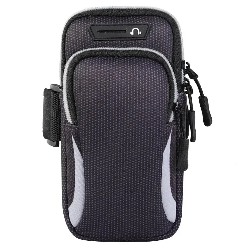 Waterproof Running Phone Armband Fitness Phone Holder with Headphone Access