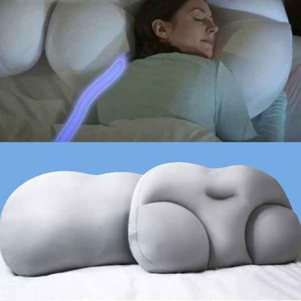 All-round Egg Shaped Cloud Pillow, Soft Bed Pillow for Nursing, 3D Ergonomic Sleeping Memory Foam, Ergonomic Pillow