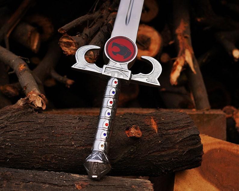 Custom made Thundercat Lionio Sword, Holy swords, Sword Wall Mount, Replica swords, Best wedding Gifts, gift for Brother