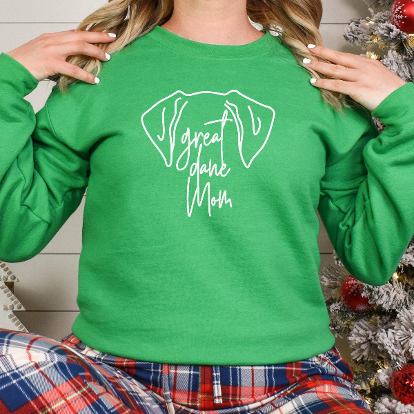 Great Dane Mom Shirt | Handwritten Dog Mom Shirt for Dog Lovers Gift