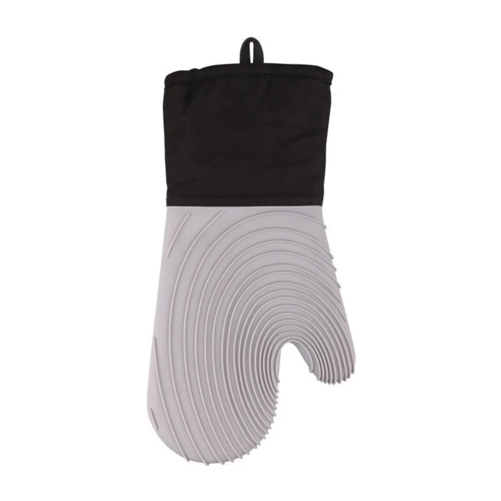 Extra-Long silicone oven mitts, Heat-Resistant, BPA-Free Cooking & BBQ Gloves (Easy-Clean, Non-Slip Grip)