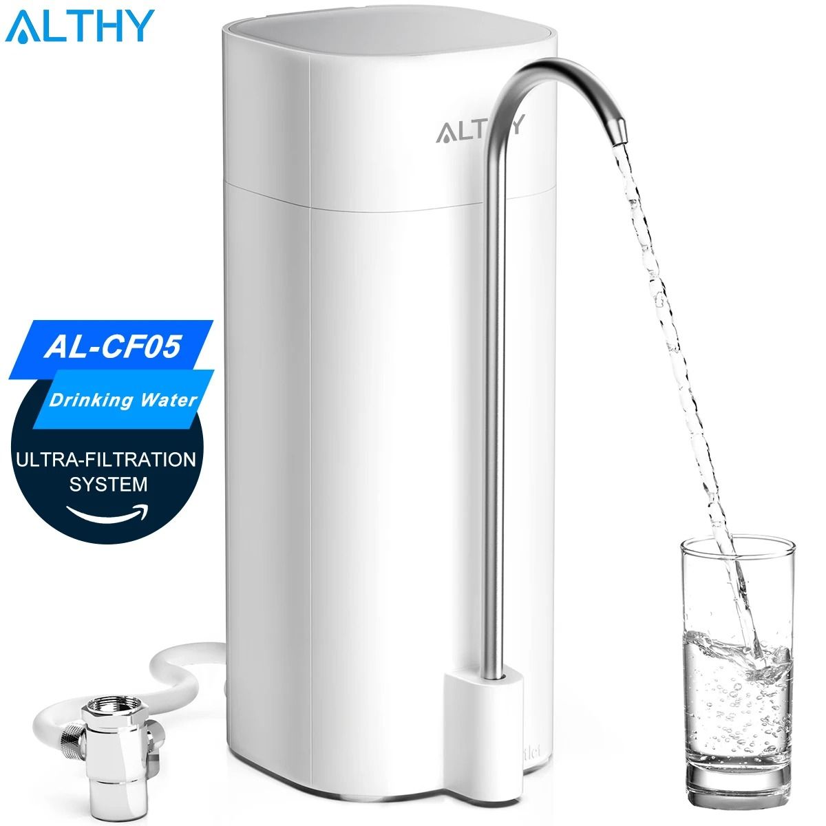 ALTHY Countertop Faucet Water Filter Ultrafiltration System