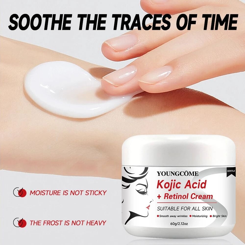 Kojic Acid Retinol Cream Anti Aging Moisturizing Brightening Face Cream