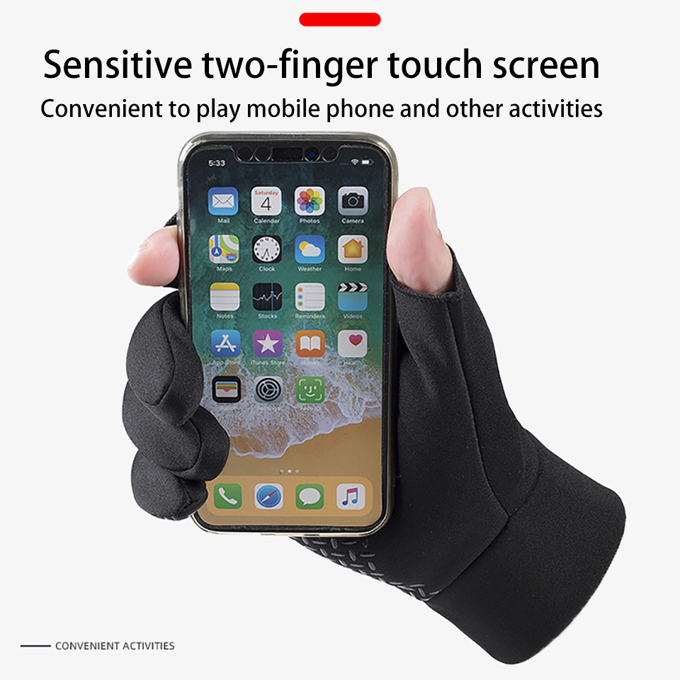 Fishing Gloves for Men and Women, Anti-Slip, Cut Fingers for Precision, Cold Weather Angling Protection