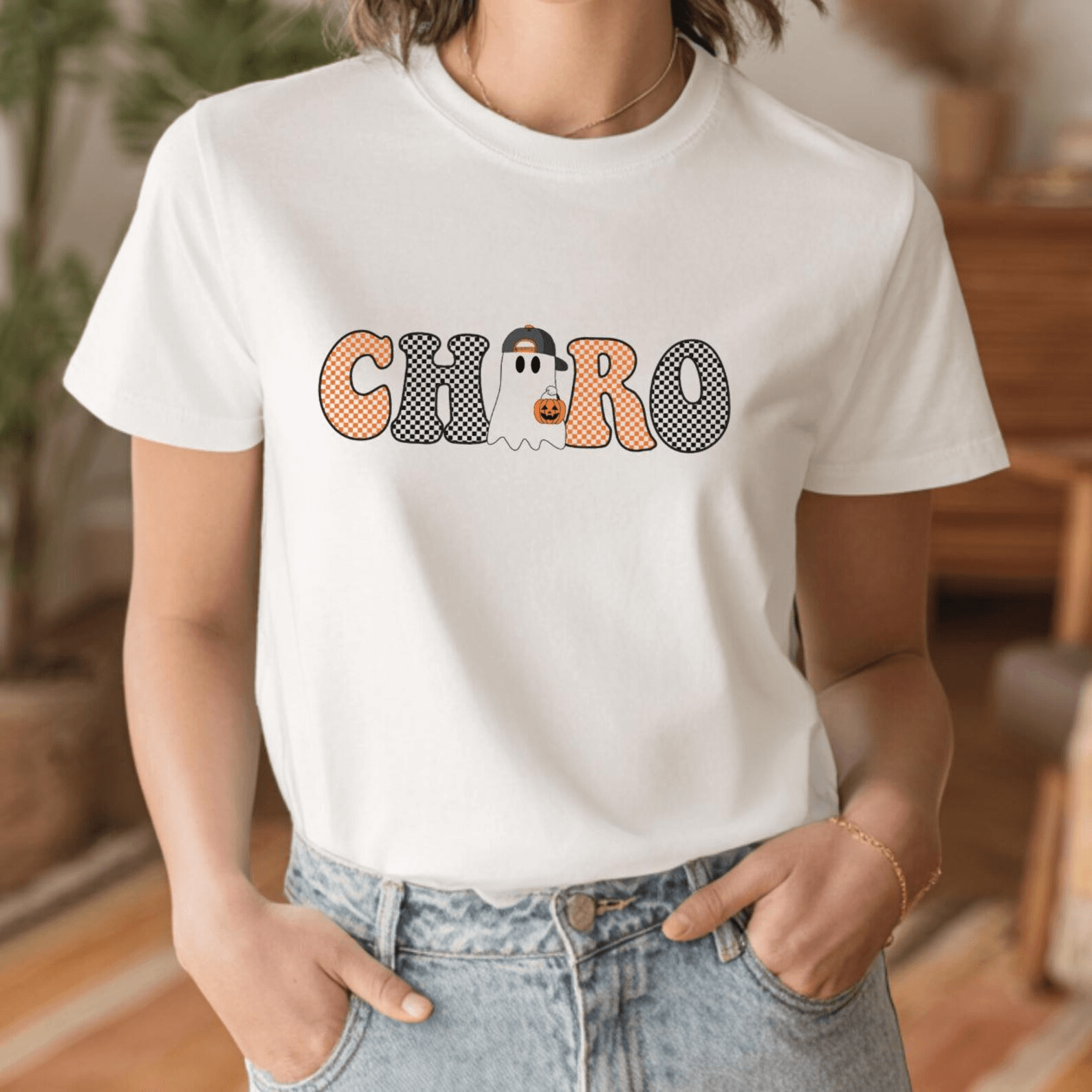 Chiro Retro Ghost Halloween Shirt – Funny Chiropractor Spooky Graphic Tee Vintage October Gift