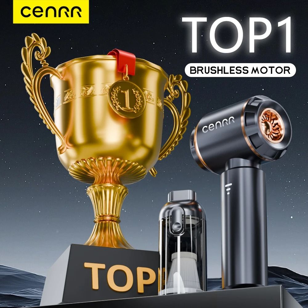 CENRR 9980000PA Portable Car Vacuum Cleaner – Industrial Strength Cordless Power