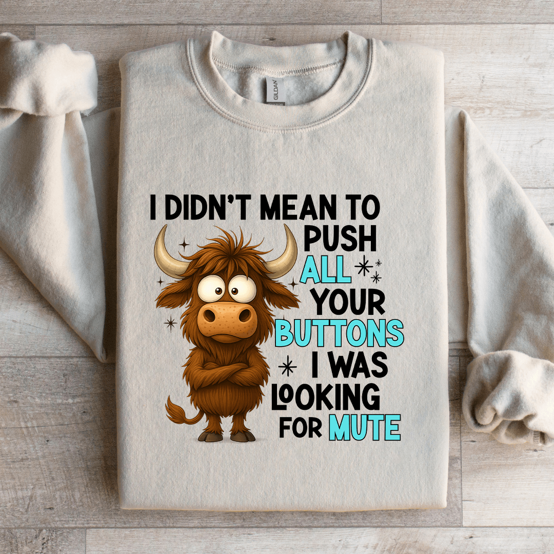 I Didn't Mean To Push Sweatshirt
