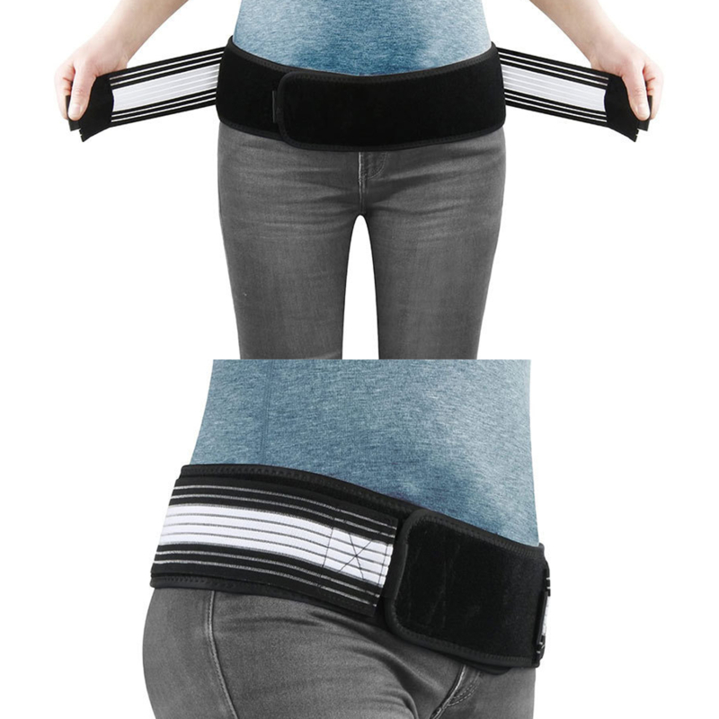 Adjustable SI Joint Belt for Hip & Lower Back Pain Relief – Supportive Postpartum & Pregnancy Girdle