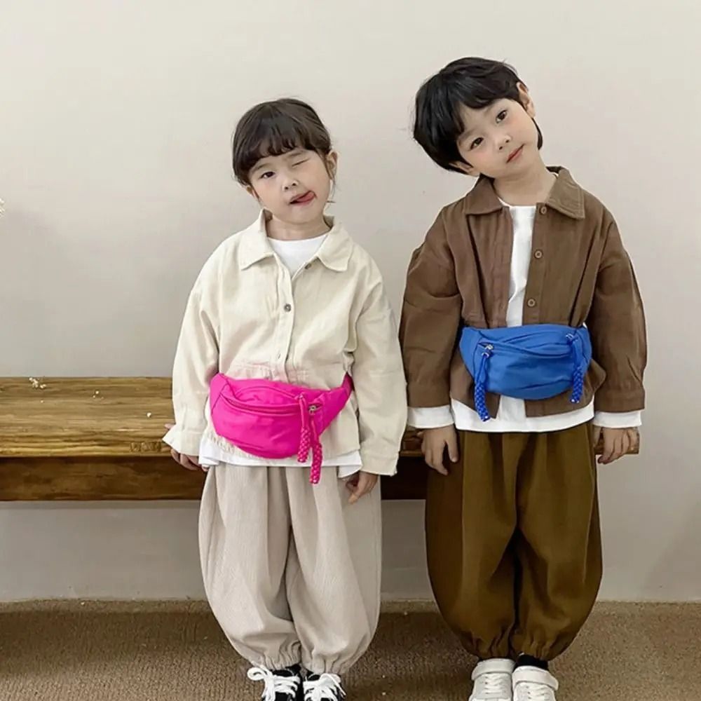 Kids Fashion Waterproof Canvas Fanny Pack