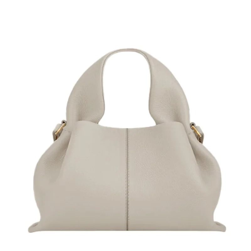 French Luxury Cloud Cake Shoulder Bag Retro European Handbag