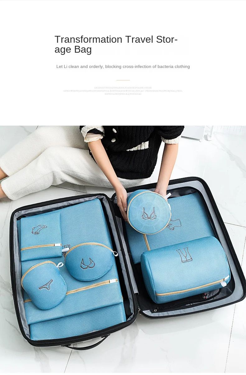8-Pack Laundry Protection Wash Bags