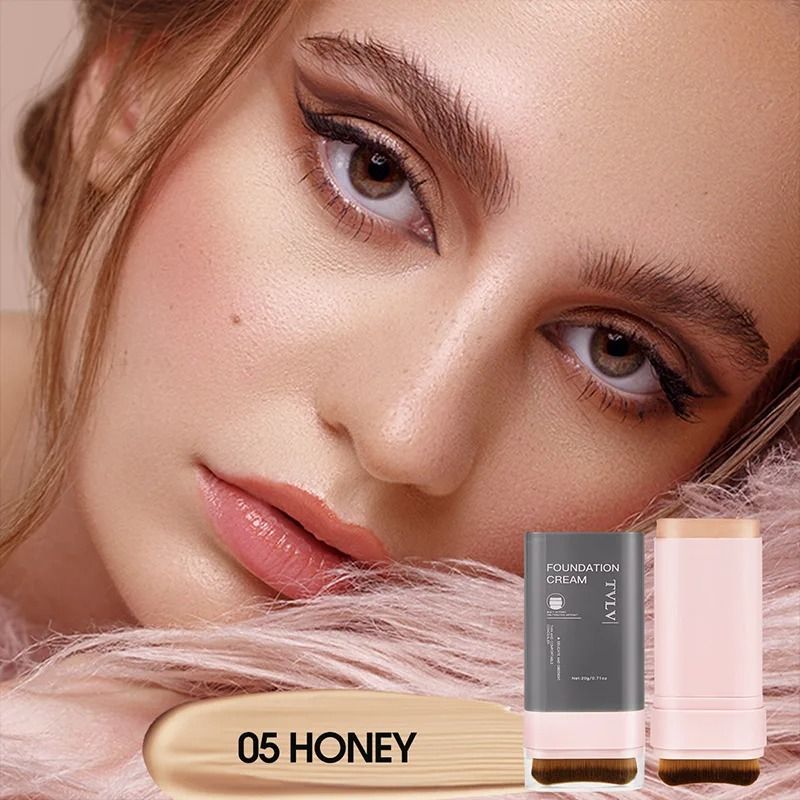TVLV Waterproof Concealing Foundation Stick with Built In Brush