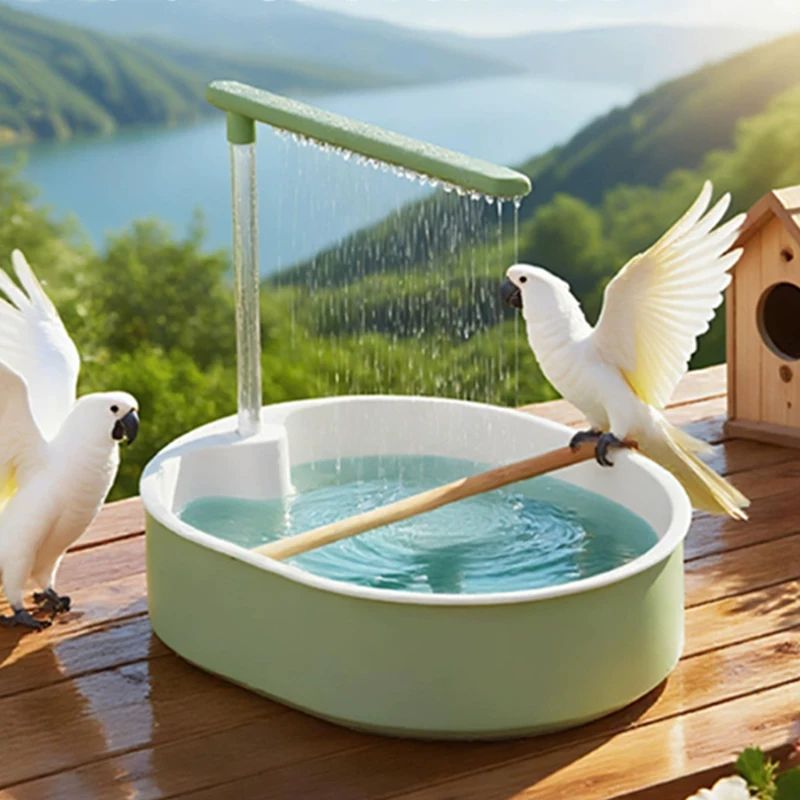 Automatic Bird Bath Fountain