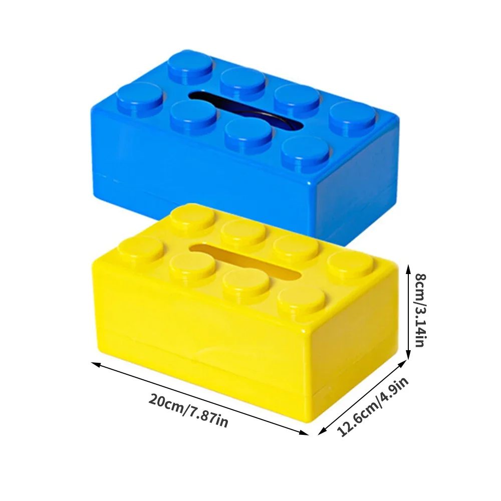 Creative Building Block Tissue Box Holder