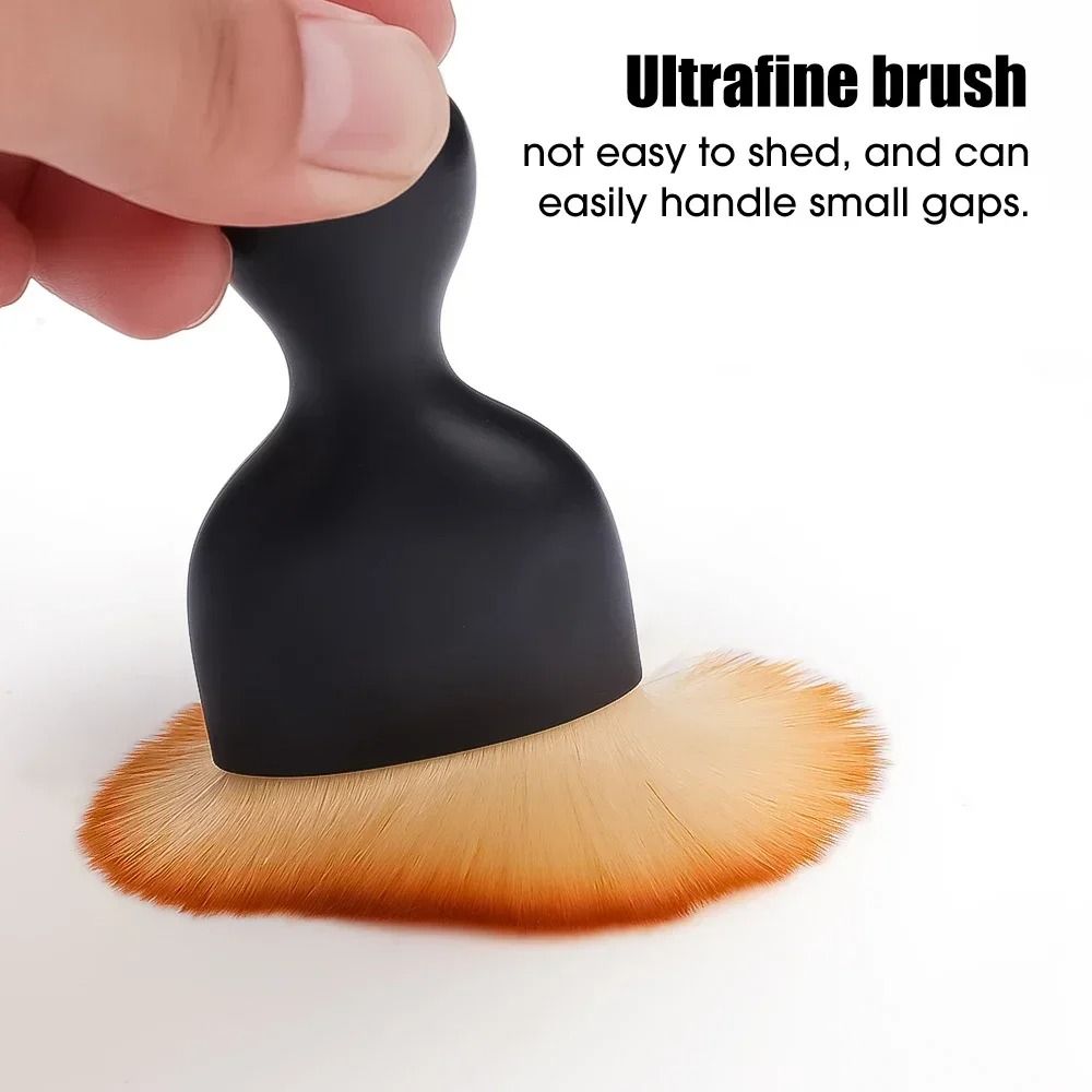 Car Vent Cleaning Soft Brush with Protective Casing