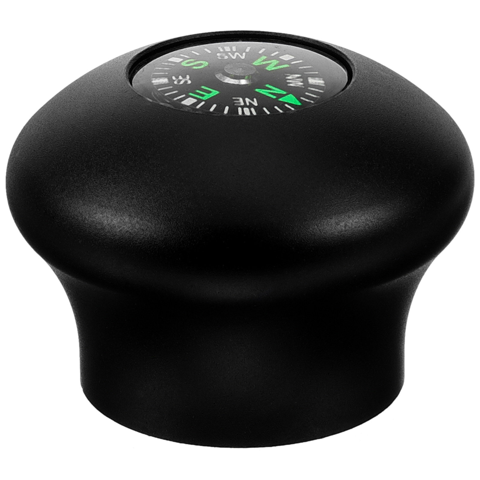 Hiking Pole Head Compass  Aluminum Alloy Trekking Pole Head Cover Accurate Outdoor Climbing Tool for Comfortable Hiking