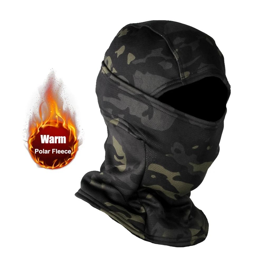 Polar Fleece Camouflage Tactical Balaclava
