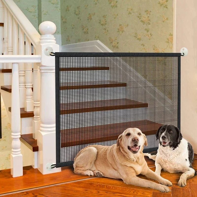 Pet Dog Barrier Fence Folding Mesh Playpen