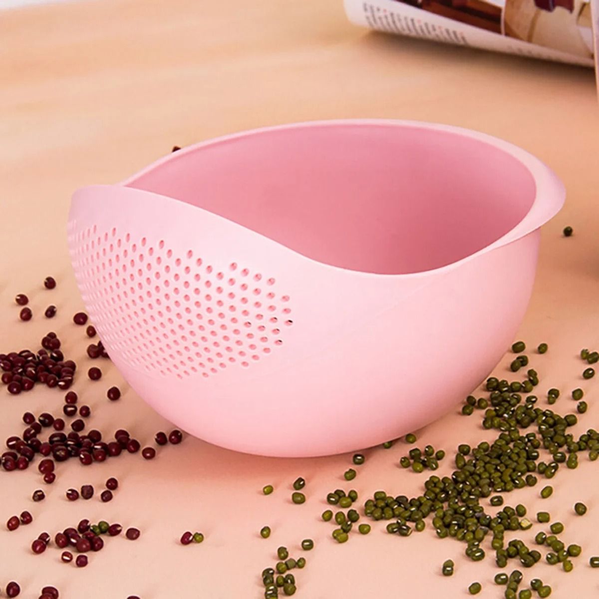 Multi-Functional Kitchen Drain Basket and Colander