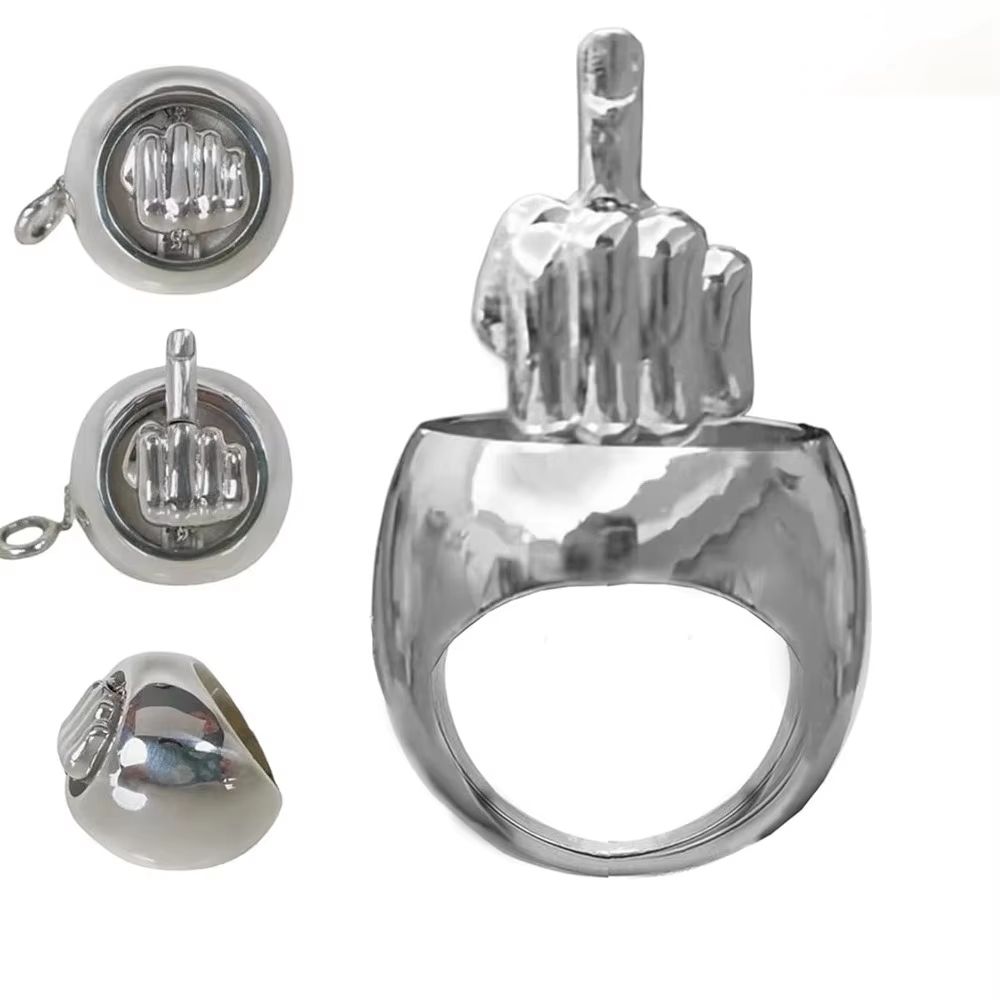 SpinFreak Prank Finger Spinner Ring – Retro Pop-Up & Stress Relief Ring