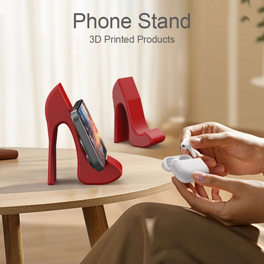 High Heel Phone Stand Holder Cute Desk Mobile Phone Stand