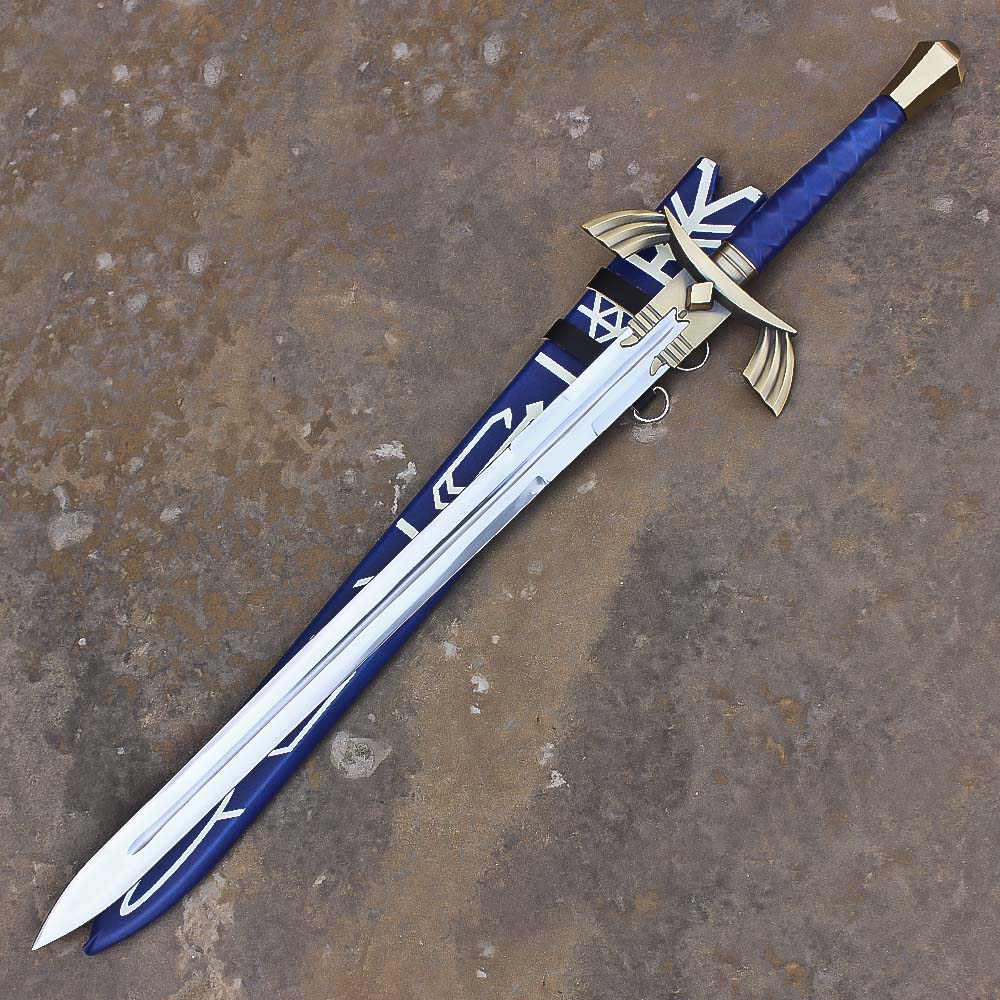 Deluxe Zelda Master Sword And Scabbard 1070 High Carbon Steel Blade