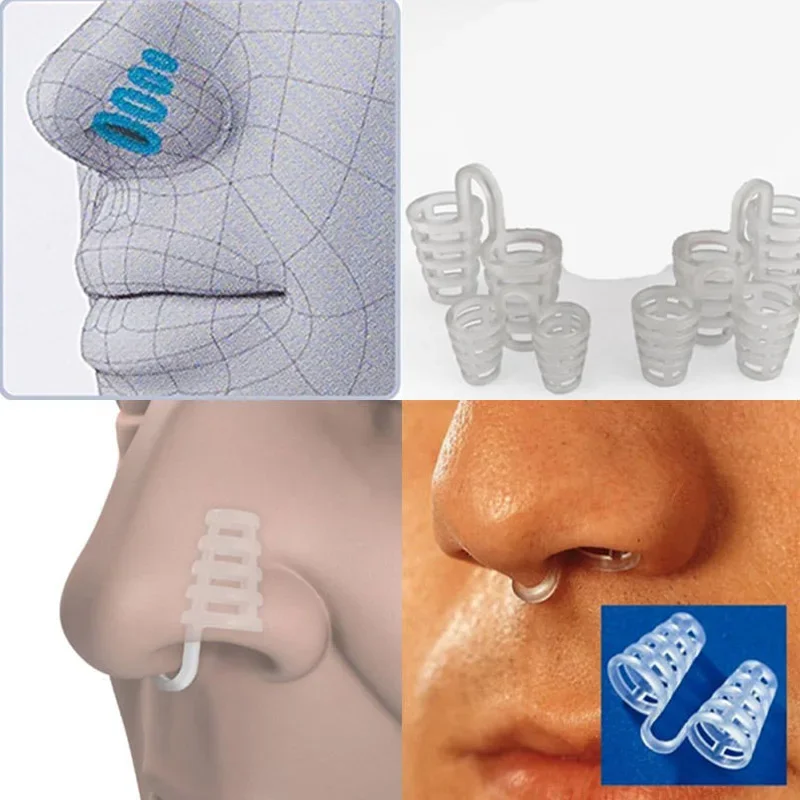 Anti Snoring Nose Clip for Easy Breathing & Restful Sleep