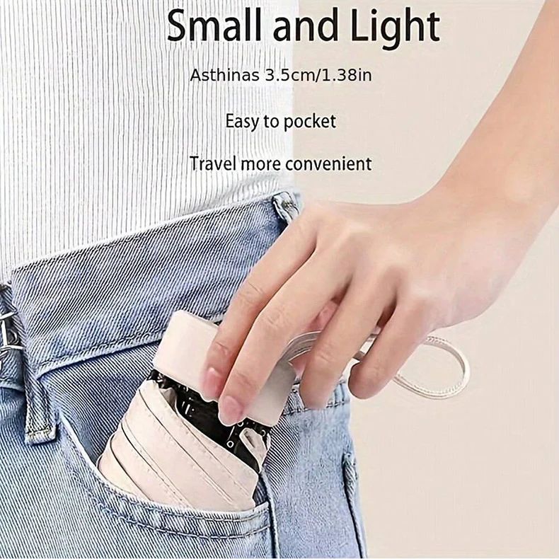 Mini Foldable Dual Use UV Protection Umbrella