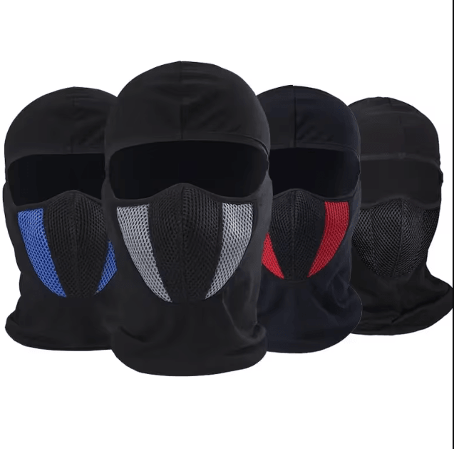 Windproof Full Face Balaclava Mask Breathable Cycling & Motorcycle Headgear Outdoor Sports Hood