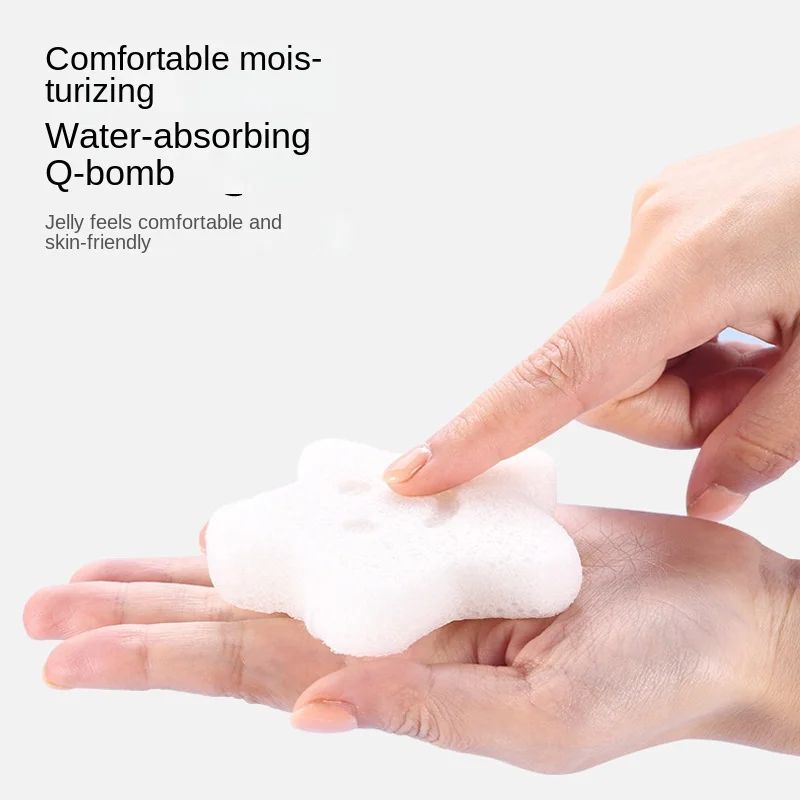 Gentle Konjac Baby Bath Sponge Soft Natural Infant Wash Sponge