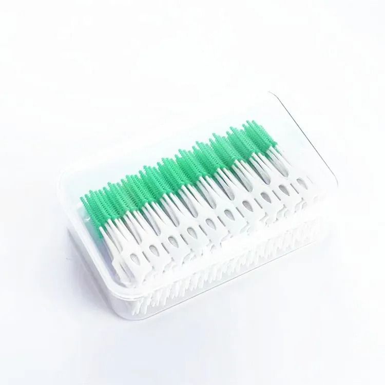 Curved Interdental Cleaning Brush Set – 20 Piece Dental Care Kit