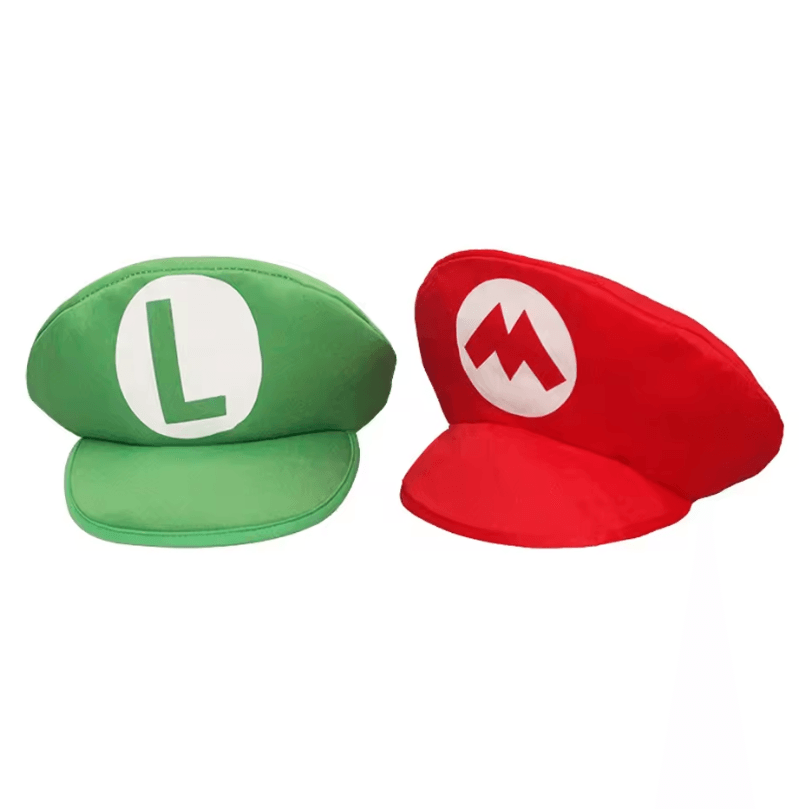 Mario Bros Luigi Animation Cosplay Baseball Cap Unisex Halloween Costume Party Gift