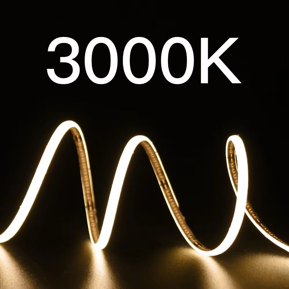 SlimGlow 3 mm Ultra Thin COB LED Strip Light (12V High Density)