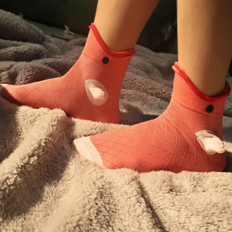 Christmas Socks, Knitted Crocodile Socks, Animal Funny Socks, Holiday Party Supplies