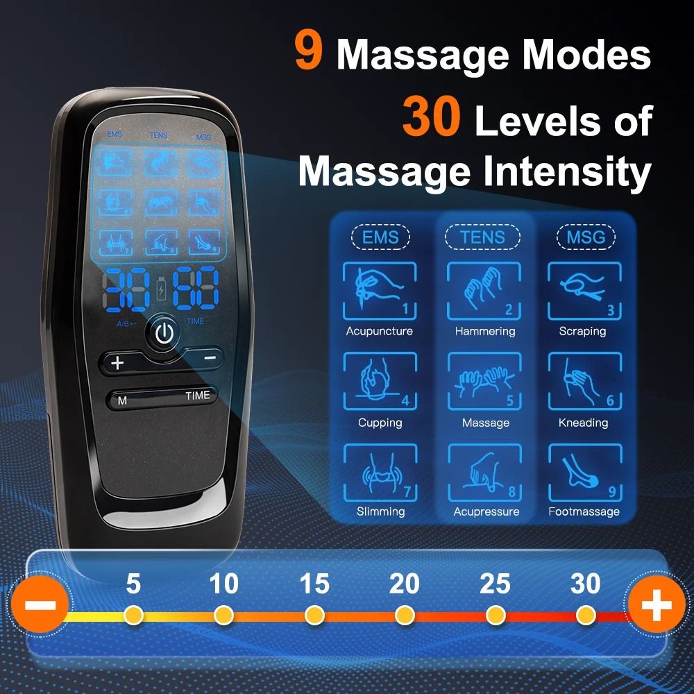 EMS TENS High Frequency Muscle Stimulator Pulse Body Massager